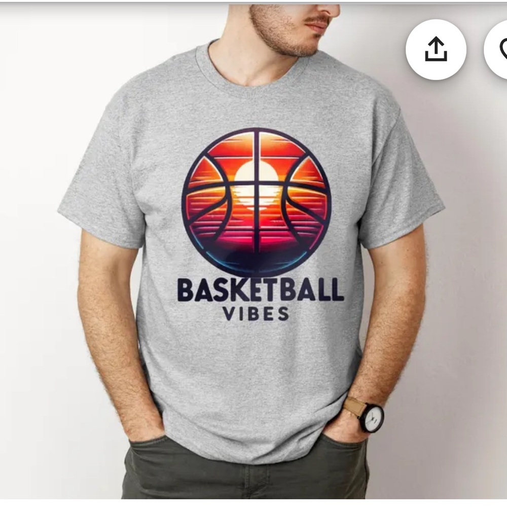 New unisex custom made basketball T-shirt all sizes available
Great Xmas gift